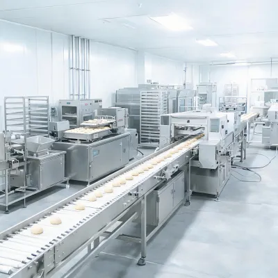 automated bakery production line