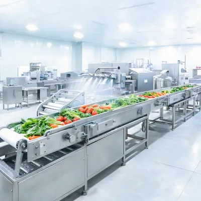 fruit and vegetable processing line