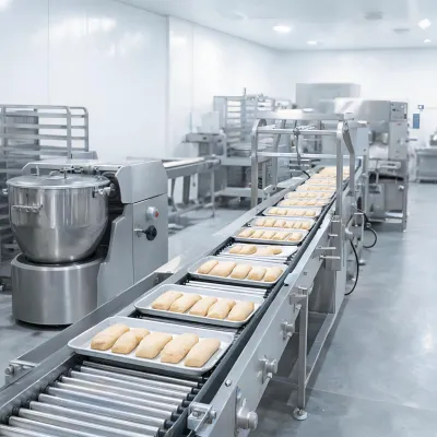 industrial bakery production line