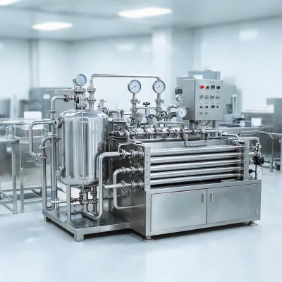 industrial milk pasteurizer